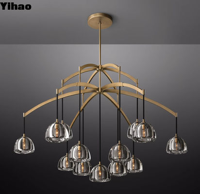 comprar Niquel / Latón / Bronce Art Deco Lustrero Vintage 20'10 ' fabricación en línea
