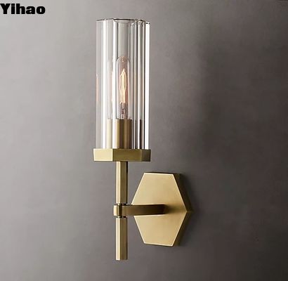 comprar Elegantes linternas de pared acabado de latón material de latón perfecto una pieza de arte número de latón fabricación en línea