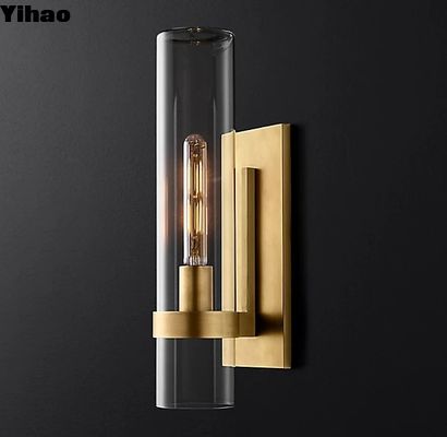 comprar Lámparas de pared decorativas CE Lámparas exteriores de latón Montaje de pared 2000K CRI 99 fabricación en línea
