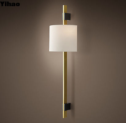 comprar Lámparas de pared decorativas modernas de latón con alambre para el salón fabricación en línea
