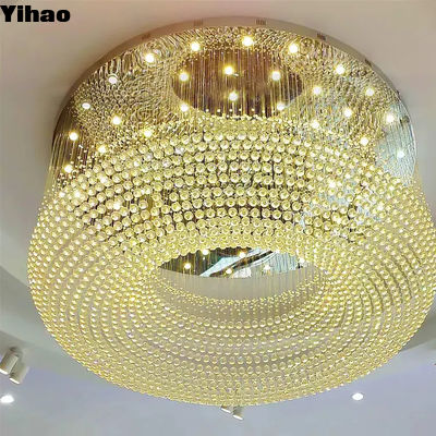 comprar Lámpara de colgante de lámpara de cristal de bronce 110V-220V OEM ODM fabricación en línea