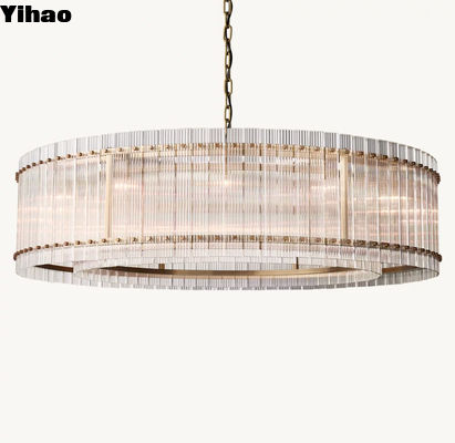 comprar Gran y moderno candelabro de vidrio con colgante Una mezcla perfecta de belleza y funcionalidad fabricación en línea