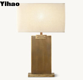 comprar Base cilíndrica hueca Lámparas de mesa de cama modernas 100w fabricación en línea
