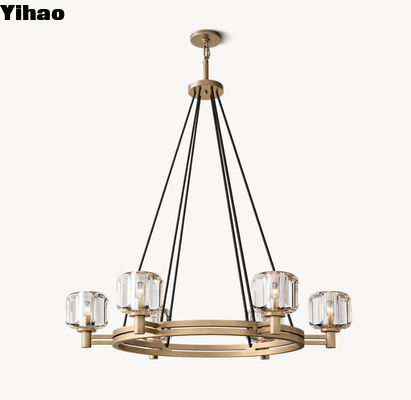 comprar Candelabro de acero lineal de techo moderno con cableado E12 / base de bombilla de candelabro fabricación en línea