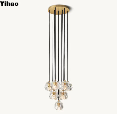 comprar 60 Watts luminarias de vestíbulo de alto techo mesa de comedor lámpara de lámpara moderna fabricación en línea