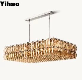 comprar El techo montaje de latón LED vestíbulo lámparas de candelería vestíbulo moderno Chrome acabado fabricación en línea