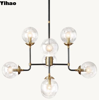 comprar Tipo de lámpara de candelabro Cristal de lámpara de candelabrado Níquel/bronce/bronce Color del marco fabricación en línea