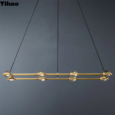 comprar Requisito de montaje interior de candelabros rectangulares modernos para sala de estar o bar fabricación en línea