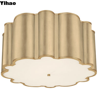 comprar Moderno lujoso lámpara de cristal LED de lujo diseño art déco dorado fabricación en línea