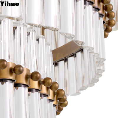 comprar Hoteles de alta calidad luminarias creativas nórdicas techo villa salón lámpara de luz fabricación en línea