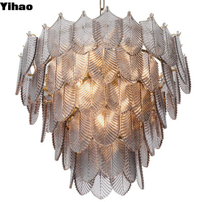 comprar Arte de interior decoración de lujo modernas lámpara de antorcha para el techo alto sala de estar fabricación en línea