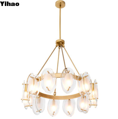 comprar Luxo interior Decorativo Techo Moderno Cristal Lustrero Para el salón / comedor fabricación en línea