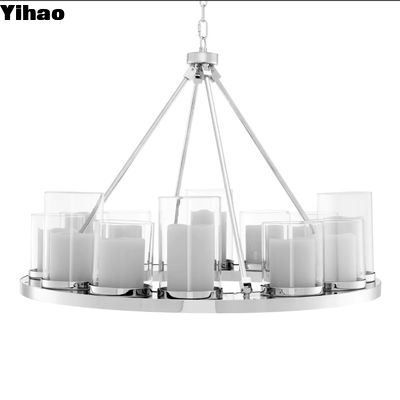 comprar Candelario de techo moderno para interiores, LED Candelario moderno colgante para el salón fabricación en línea