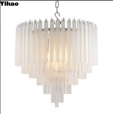 comprar Villa Hall LED Diseño moderno Art Deco Cristal Lustrero Para el Hotel Casa Sala de estar fabricación en línea