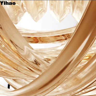 comprar Villa Cristal Decorativo lámpara colgante, Decorativos modernos candelabros para el salón fabricación en línea
