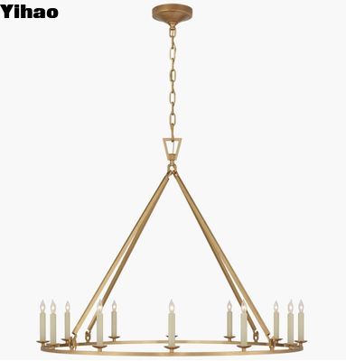 comprar Comodidad visual Darlana Gran candelabro de anillo único CHC 5174 fabricación en línea