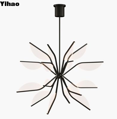 comprar 700BLT38G Belterra 38 Globo Lustreiro Latón natural / Negro mate acabado 3000K módulos LED fabricación en línea