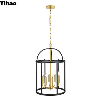 comprar Yihao Modern LED Lustrero Oro Cúpula de Hierro Luce colgante con diseños personalizados y 30000 horas de vida útil para el salón fabricación en línea