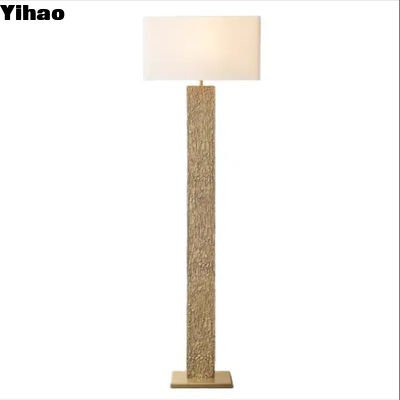 OEM lámpara de suelo de latón de color Fabic de 85-265V