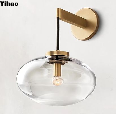 Lámparas de pared del hotel de la cama de latón bombilla LED Tipo 1 La solución de iluminación B2B definitiva