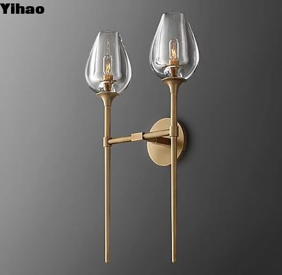 Lámpara de pared Sala de estar con cableado 1 Fuente de alimentación interior para aplicaciones versátiles