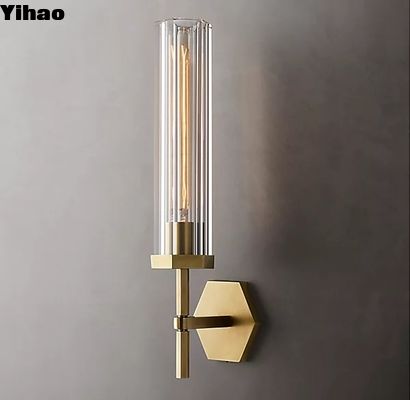 Lámparas de pared de Led Lámparas de pared decorativas con acabado de latón Iluminación interior Opciones de iluminación de la decoración de su hogar