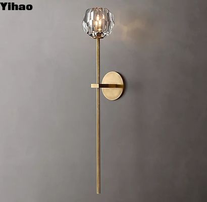 Lámparas de cama montadas en la pared con tornillo Lámparas de pared de latón OEM ODM