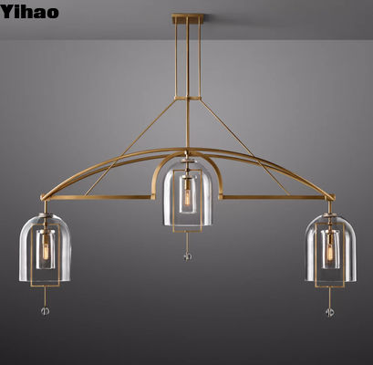 Lujo RH Lustrero Fulcrum Lustrero lineal para el comedor