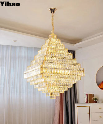 Candelabros de hierro colgantes con cableado
