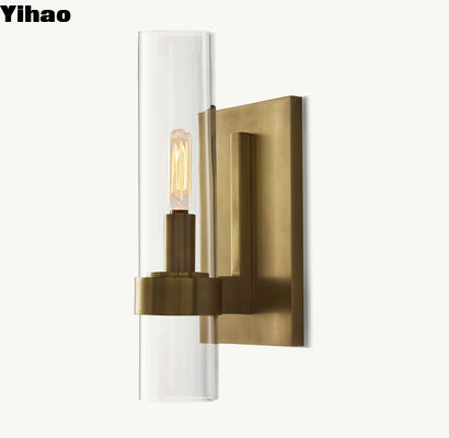 Estilo americano luz de lujo sala de estar dormitorio lámpara de lado de la cama Ravelle Sconce