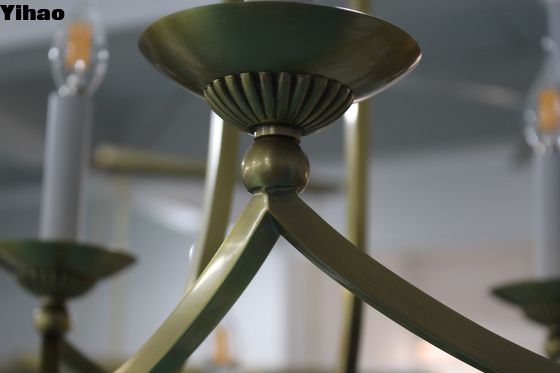 Contemporáneo Techo Monte Cristal Dorado Lustrero para Sala de estar Hotel Dormitorio