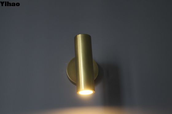 Antigua lámpara de pared de latón para habitación de hotel lámpara de lectura junto a la cama