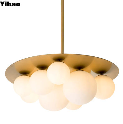 Villa Decorativa Lámpara colgante Lustrero para el salón de estar Comedor Diseño de dormitorio Lustrero de suspensión moderno
