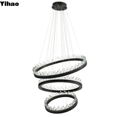 Moderno Arte de interior de cristal decorativo LED de decoración luz, lujo de techo lámpara de candelabros Para el restaurante dormitorio