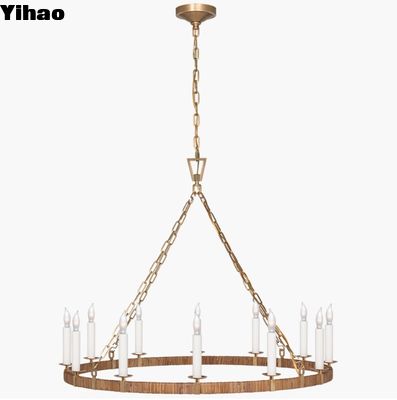 Vsual Comfort Arena Darlana Gran Anillo Envuelto Lustrero CHC 5873