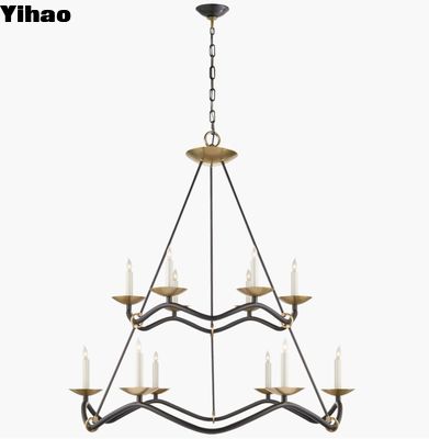 Visual Comfort Choros Lustrero de dos niveles S5041