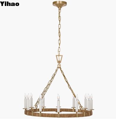 CHC 5872 Medium Ring Wrapped Chandelier por Visual Comfort Darlana (en inglés)