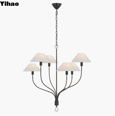 AL 5002 Griffin Large Staggered Tail Chandelier por comodidad visual