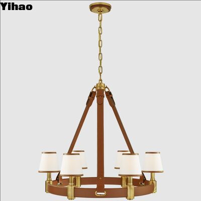 YH lujo Vintage Latón LED Lámpara de luz colgante con diseño personalizable para cocina y comedor