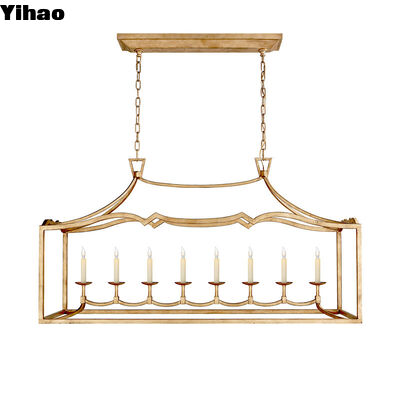 Luz de colgante de altura ajustable personalizable con 50000 horas de vida útil para iluminación moderna de interiores