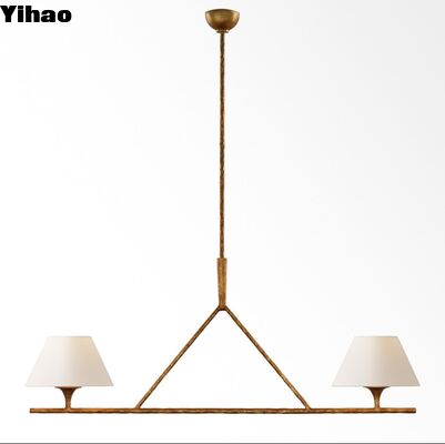 Yihao Custom Copper Body Pendant Light con 50000 horas de vida útil y diseño personalizable para espacios de vida modernos