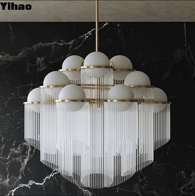 Modern Simple Luxury LED Pendant Light con 50000 horas de vida útil y diseño personalizable para la decoración del hogar y el hotel